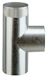 DISTRIWEST - Té aluminium Diam.125 mm - vignette
