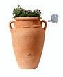 GARANTIA - Récupérateur d'eau de pluie Antik - Kit amphore - Terracotta - 250L - vignette