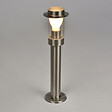COREP - Borne extérieure Seaside - Inox 316L - Alu brossé - E27 20W - vignette