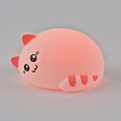 COREP - Objet lumineux LED RGB - Silicone - Chat - Blanc - vignette