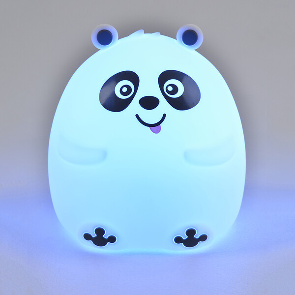 COREP - Veilleuse LED silicone Panda - Blanc - 1W - large