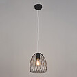 COREP - Suspension métal filaire spiral - Noir - E27 60W - vignette