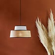 COREP - Suspension raphia Mallorca Blanc - Diam.38cm - vignette