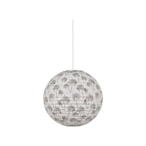COREP - Suspension boule papier de riz - D40cm Palm - E27 60W - large