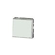 LEGRAND - Poussoir avec porte-étiquette Mosaic Easy-Led 2 modules - Blanc - 6A - vignette