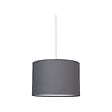 COREP - Suspension cylindrique coton - Ardoise - D28cm H19cm - vignette