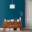 COREP - Suspension cylindrique en toile coton Crème 28cm - vignette