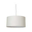 COREP - Suspension tissu coton cylindrique Crème Diam.38cm - vignette