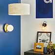 COREP - Applique ronde met.verre manor - vignette