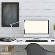COREP - Lampe de bureau à LED blanche avec chargeur à induction Amiral - vignette