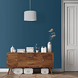 COREP - Suspension cyl. toile coton - Tourterelle - E27 100W - vignette