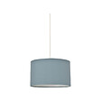 COREP - Suspension cylindrique - Toile coton - Pétrole - D28xH19cm - vignette