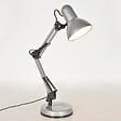 COREP - Lampe de bureau architecte métal - Gris cendre - 15W - vignette
