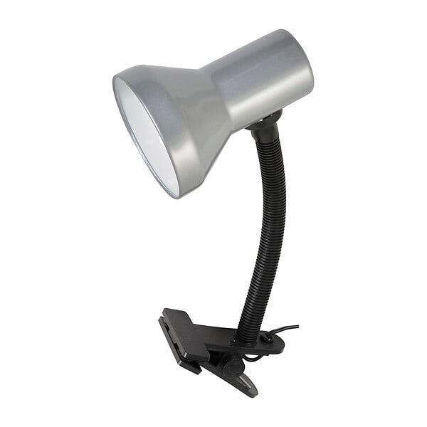 COREP - Spot pince PVC Best Silver - Métal argenté - E14 15W - large