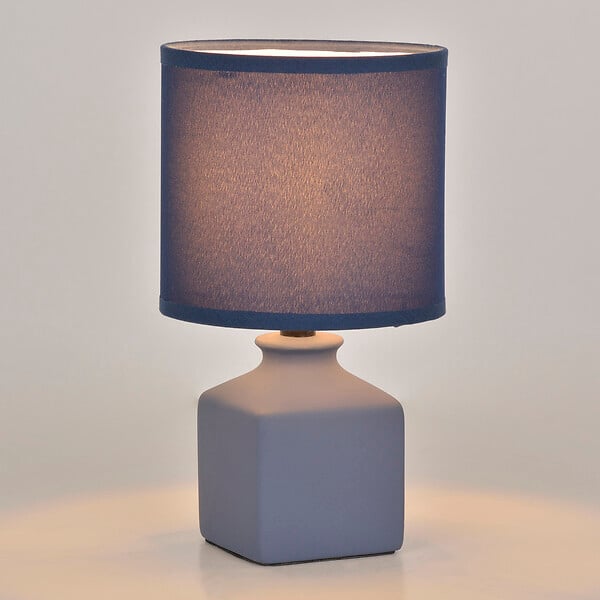 COREP - Lampe ceram mat ida bleu - large