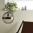 COREP - Suspension globe Raw - Noir mat et bronze - vignette