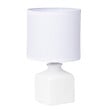 COREP - Lampe de table céramique mate Ida - Blanc - E14 40W - vignette
