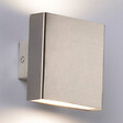 COREP - Applique LED inox 2 lumières - Nickel brossé - 11W - vignette