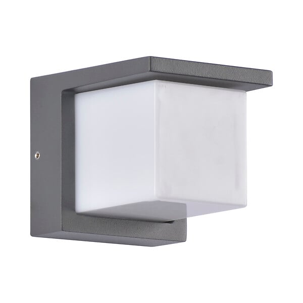 COREP - Applique murale LED aluminium Rockefeller - Anthracite - 10W - large