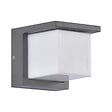 COREP - Applique murale LED aluminium Rockefeller - Anthracite - 10W - vignette