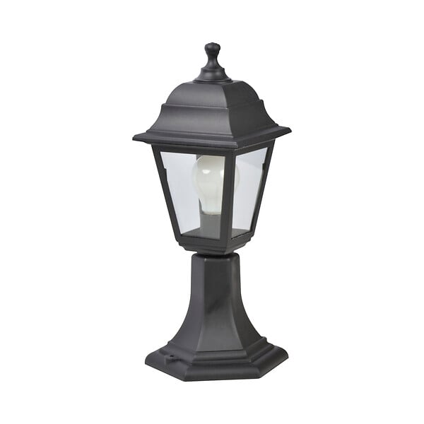 COREP - Borne lumineuse extérieure polycarbonate Florence Noire E27 - large