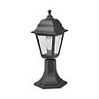 COREP - Borne lumineuse extérieure polycarbonate Florence Noire E27 - vignette