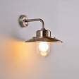 COREP - Applique descendante acier Praia Nickel brossé 60W - vignette