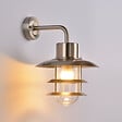 COREP - Applique descendante Nazare - Acier - Nickel brossé - 60W - vignette