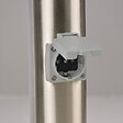 COREP - Borne d'éclairage acier inoxydable Davis Nickel brossé IP44 - vignette