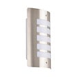 COREP - Applique murale métal Demi-lune - Nickel brossé - IP44 E27 - vignette