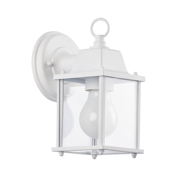 COREP - Applique murale d'extérieur métal Palerme Blanc E27 - large