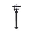 COREP - Borne lumineuse Nazare - Acier inoxydable - Noir - 60W - vignette