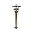 COREP - Borne lumineuse Nazare - Acier inoxydable - Nickel - 65cm - vignette