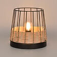 COREP - Lampe bois & metal indah - vignette