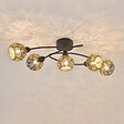 COREP - Plafonnier  5L orientables Dalila - Métal bicolore - 33W - vignette