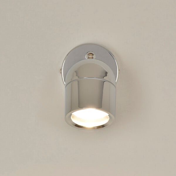 COREP - Spot SDB GU10 IP44LYAM 1L Chrome - large