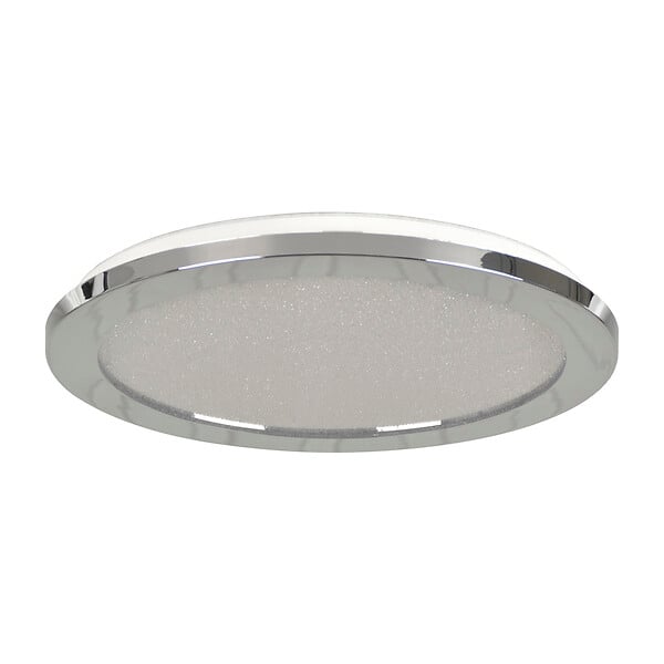 COREP - Plafonnier LED rond Ublo - Chrome - 18W - large