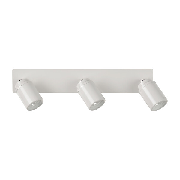 COREP - Spot 3 lumières métal Lily Blanc IP44 - large