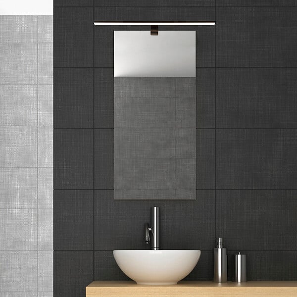 COREP - Spot LED EDWIN - Métal - Noir Mat - 12W - large