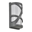 COREP - Applique extérieure aluminium Island Anthracite IP44 - vignette