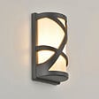 COREP - Applique extérieure aluminium Island Anthracite IP44 - vignette