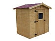 HABRITA - Abri de jardin - Bois - 16mm - 2.43m2 - vignette
