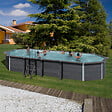 GRE - Piscine ovale composite Avantgarde - L.804xl.386xH.124cm - vignette