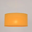 COREP - Suspension Toiline Cylindre - Coton - Moutarde - E27 - vignette