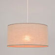COREP - Suspension cylindrique en coton Pyla - E27 - 100W - vignette
