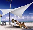 JARDILINE - Voile d'ombrage Serenity carrée polyester - Blanc - 3,60x3,60m - vignette