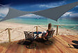 JARDILINE - Voile d'ombrage carrée polyéthylène Austral - L.360xH.360cm - vignette