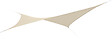 JARDILINE - Voile d'ombrage carré Austral - Brun havane - L.360xl.360cm - vignette