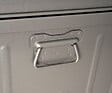 P.HENRY - Cantine métallique - Acier - Trunk - Gris aluminium - 95L - vignette