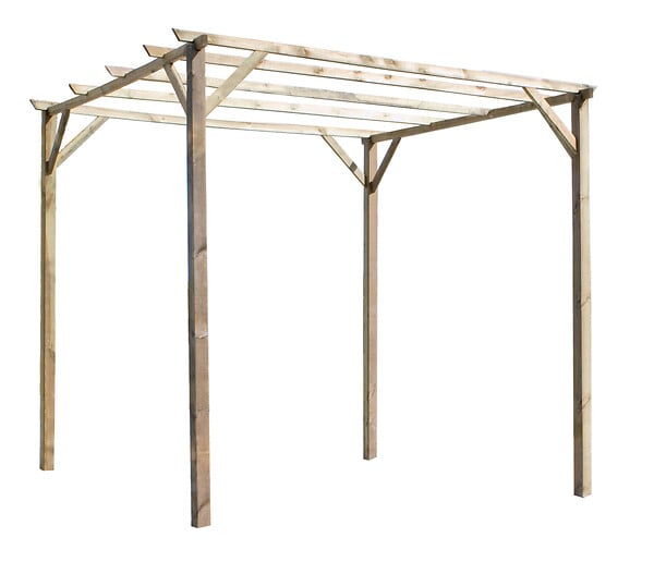 CERLAND - Pergola de jardin bois Patagonie - L.300xl.300xH.245cm - large